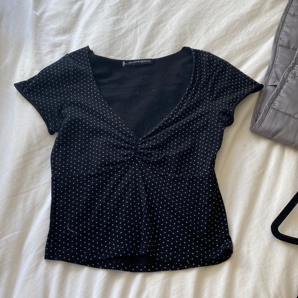 Polka dot top